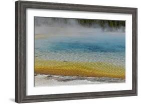 USA, Wyoming, Yellowstone National Park. Black Sand Basin, Rainbow Pool.-Cindy Miller Hopkins-Framed Photographic Print