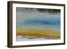 USA, Wyoming, Yellowstone National Park. Black Sand Basin, Rainbow Pool.-Cindy Miller Hopkins-Framed Photographic Print