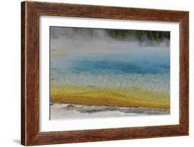 USA, Wyoming, Yellowstone National Park. Black Sand Basin, Rainbow Pool.-Cindy Miller Hopkins-Framed Photographic Print