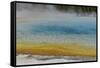 USA, Wyoming, Yellowstone National Park. Black Sand Basin, Rainbow Pool.-Cindy Miller Hopkins-Framed Stretched Canvas