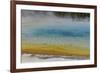 USA, Wyoming, Yellowstone National Park. Black Sand Basin, Rainbow Pool.-Cindy Miller Hopkins-Framed Photographic Print