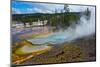 USA, Wyoming, Yellowstone National Park. Bubble Geyser-Bernard Friel-Mounted Photographic Print