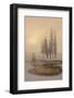 USA, Wyoming, Yellowstone National Park. Foggy Winter Scenic-Jaynes Gallery-Framed Photographic Print