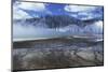 USA Wyoming Yellowstone National Park Grand Prismatic Spring Mist over Hot Spring in Winter Landsca-Nosnibor137-Mounted Photographic Print