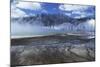 USA Wyoming Yellowstone National Park Grand Prismatic Spring Mist over Hot Spring in Winter Landsca-Nosnibor137-Mounted Photographic Print