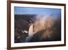 USA, Wyoming, Yellowstone National Park. Lower Yellowstone Falls and Yellowstone River.-Jaynes Gallery-Framed Photographic Print