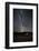 USA, Wyoming, Yellowstone National Park. Meteor streaks across Milky Way.-Jaynes Gallery-Framed Photographic Print