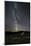 USA, Wyoming, Yellowstone National Park. Meteor streaks across Milky Way.-Jaynes Gallery-Mounted Photographic Print