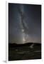 USA, Wyoming, Yellowstone National Park. Meteor streaks across Milky Way.-Jaynes Gallery-Framed Photographic Print