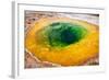 USA, Yellowstone National Park, Morning Glory Pool-Catharina Lux-Framed Photographic Print