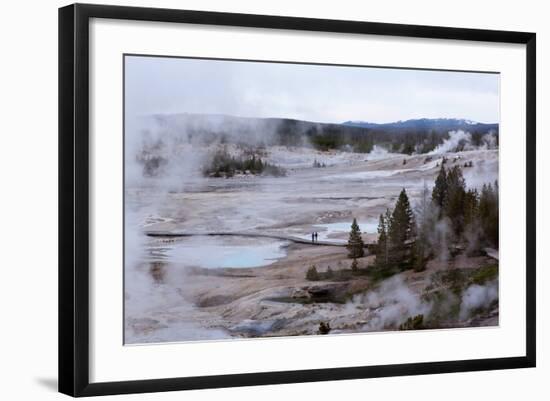 USA, Yellowstone National Park, Norris Geyser Basin-Catharina Lux-Framed Photographic Print