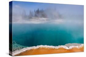 USA, Yellowstone National Park, West Thumb Geyser Basin, Black Pool-Catharina Lux-Stretched Canvas