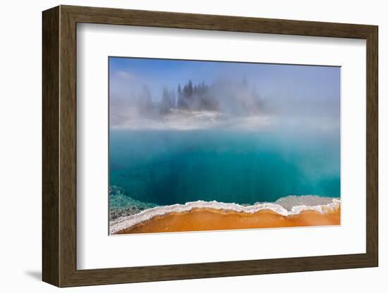 USA, Yellowstone National Park, West Thumb Geyser Basin, Black Pool-Catharina Lux-Framed Photographic Print