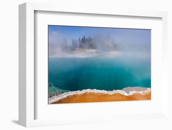 USA, Yellowstone National Park, West Thumb Geyser Basin, Black Pool-Catharina Lux-Framed Photographic Print