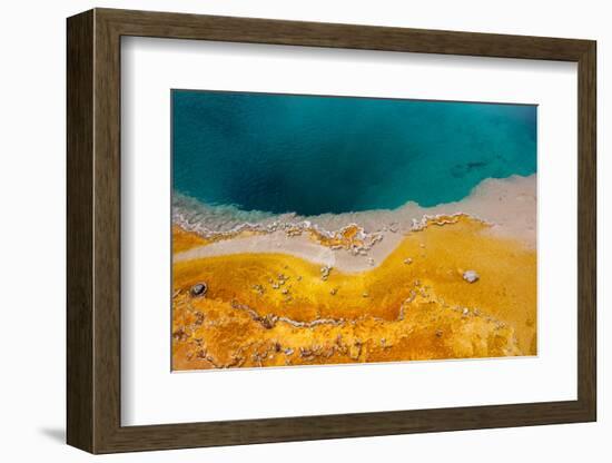 USA, Yellowstone National Park, West Thumb Geyser Basin, Black Pool-Catharina Lux-Framed Photographic Print