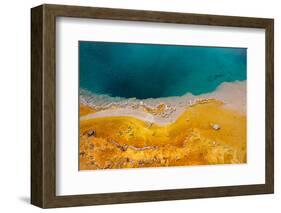 USA, Yellowstone National Park, West Thumb Geyser Basin, Black Pool-Catharina Lux-Framed Photographic Print