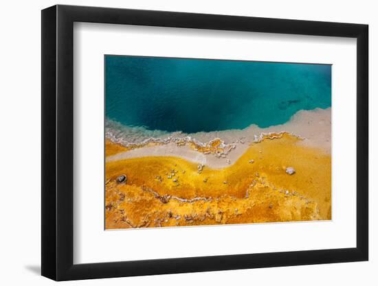 USA, Yellowstone National Park, West Thumb Geyser Basin, Black Pool-Catharina Lux-Framed Photographic Print