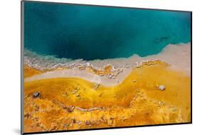 USA, Yellowstone National Park, West Thumb Geyser Basin, Black Pool-Catharina Lux-Mounted Photographic Print