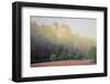 USA, Yosemite National Park, Swinging Bridge area-George Theodore-Framed Photographic Print