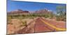 USA, Zion National Park, Panorama-Catharina Lux-Mounted Photographic Print