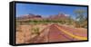 USA, Zion National Park, Panorama-Catharina Lux-Framed Stretched Canvas
