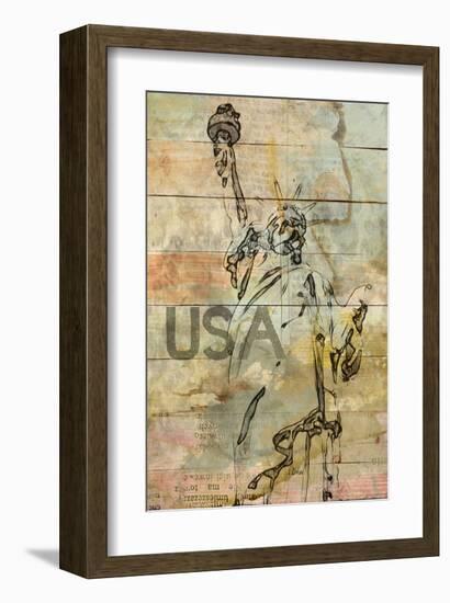 USA-null-Framed Art Print