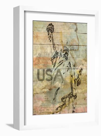 USA-null-Framed Art Print