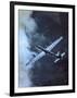 USAF B-29 Superfortress Bomber in Flight-null-Framed Photographic Print