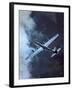 USAF B-29 Superfortress Bomber in Flight-null-Framed Photographic Print