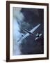 USAF B-29 Superfortress Bomber in Flight-null-Framed Photographic Print