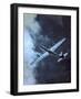 USAF B-29 Superfortress Bomber in Flight-null-Framed Photographic Print