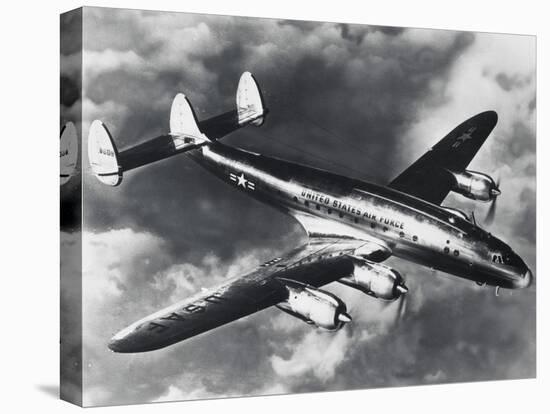USAF Lockheed Constellation Transport Airplane-null-Stretched Canvas