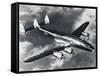 USAF Lockheed Constellation Transport Airplane-null-Framed Stretched Canvas