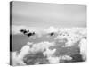 USAF P-47 Thunderbolts in Flight-null-Stretched Canvas