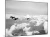 USAF P-47 Thunderbolts in Flight-null-Mounted Photographic Print