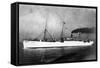 USAT Sherman Ship-Lantern Press-Framed Stretched Canvas