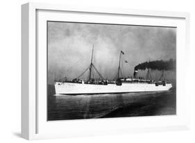 USAT Sherman Ship-Lantern Press-Framed Art Print