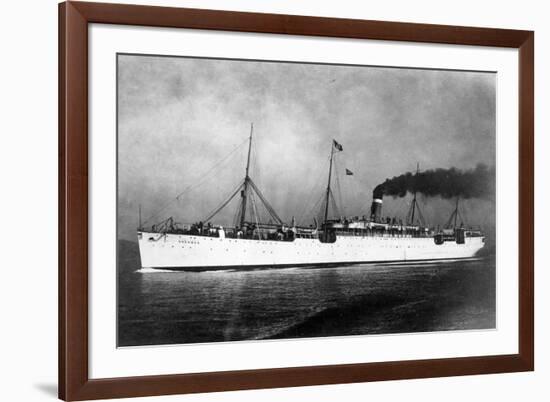 USAT Sherman Ship-Lantern Press-Framed Art Print