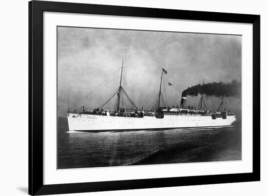USAT Sherman Ship-Lantern Press-Framed Art Print