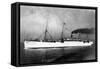 USAT Sherman Ship-Lantern Press-Framed Stretched Canvas