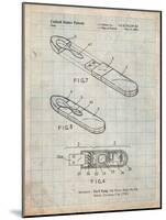 USB Flash Drive Patent-Cole Borders-Mounted Art Print