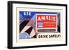 Use Amalie Pennsylvania Motor Oil-null-Framed Art Print