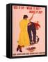 Use It Up, Wear it Out, Make It Do! WWII Poster-null-Framed Stretched Canvas