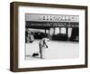 Used Car Lot Worker, Ca. 1934-null-Framed Photographic Print