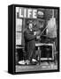 Used Life Cover 1-7-1946 of England's Prime Minister Winston Churchill Painting a Picture-null-Framed Stretched Canvas