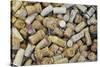 Used Wine and Champagne Corks-Yehia Asem El Alaily-Stretched Canvas