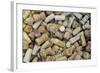 Used Wine and Champagne Corks-Yehia Asem El Alaily-Framed Photographic Print