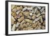 Used Wine and Champagne Corks-Yehia Asem El Alaily-Framed Photographic Print