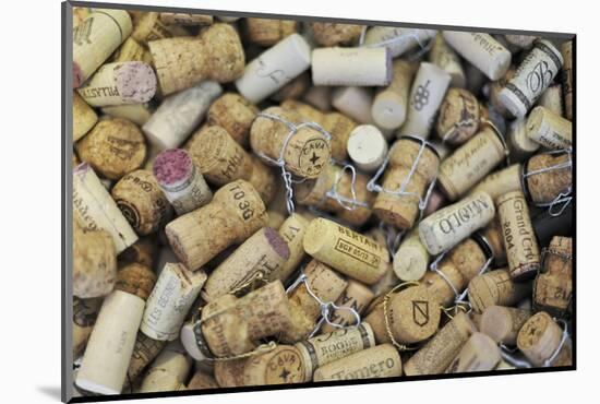 Used Wine and Champagne Corks-Yehia Asem El Alaily-Mounted Photographic Print