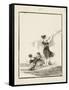 Useful Work-Francisco de Goya-Framed Stretched Canvas